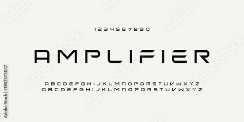 Modern alphabet fonts. Typography, Technology, Lettering, Elegant, Fashion, Designs, Serif fonts, Uppercase. Vector illustration