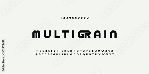 Modern alphabet fonts. Typography, Technology, Lettering, Elegant, Fashion, Designs, Serif fonts, Uppercase. Vector illustration