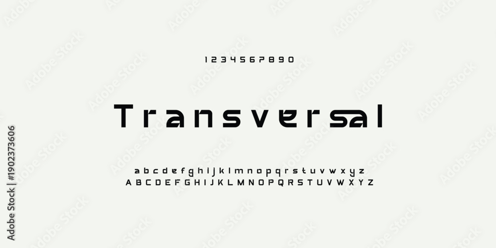 Fototapeta premium Modern alphabet fonts. Typography, Technology, Lettering, Elegant, Fashion, Designs, Serif fonts, Uppercase. Vector illustration