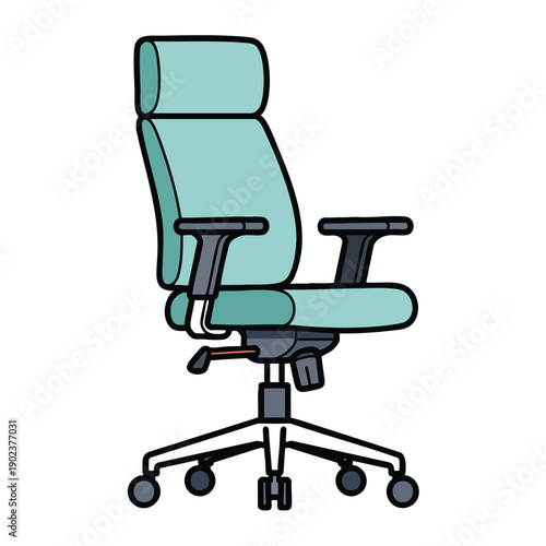 Adjustable Office Chair with Ergonomic Design