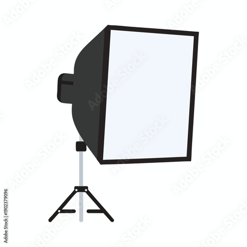 Softbox Lighting Studio Equipment on Tripod Stand