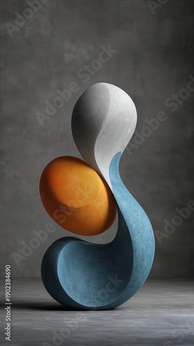 Explore abstract calm shapes that symbolize emotional balance, inspiring tranquility and mindfulness in your art and design projects.