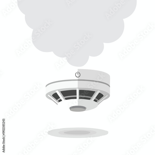 Smoke Detector Alerting with Smoke Emission