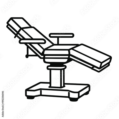 Versatile Adjustable Medical Examination Chair Table – Ideal Reclining Patient Bed for Clinical, Dental, Spa, Tattoo & Aesthetic Procedures – Ergonomic Design with Comfortable Armrests & Sturdy Base