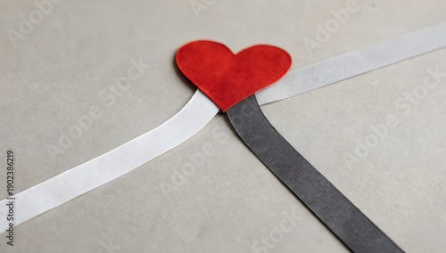 Love and Decision Concept at Road Intersection