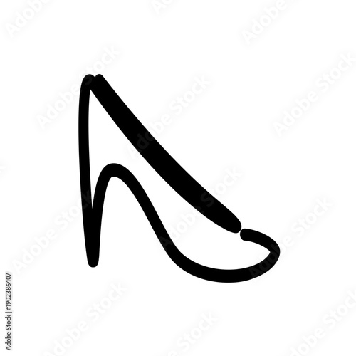Clothing and fashion line icon for e-commerce and retail website