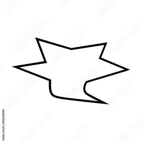 Hand drawn doodle speech bubbles set for creative presentation and notes.