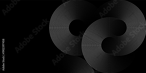 Abstract Particle Technology Background Design. Abstract wave moving point flow particles, high tech background design for brochure, flyer, magazine, business card, banner. Vector