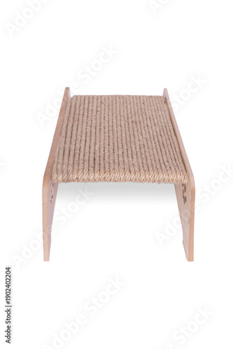 Naklejka Cat claw filing ramp on a white background
