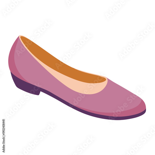 illustration of a pair of pink shoes