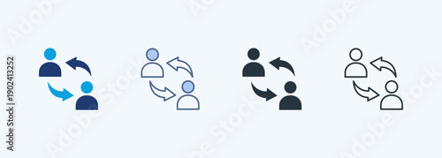 Synchronization Icon Set