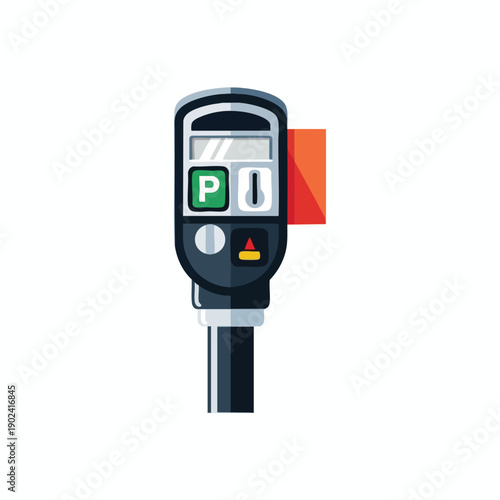 Parking Meter with Credit Card Payment