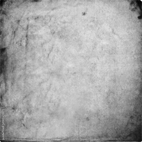 Large square vector halftone vintage paper texture with a transparent background