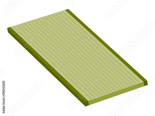畳のイラスト｜Tatami Mat Illustration