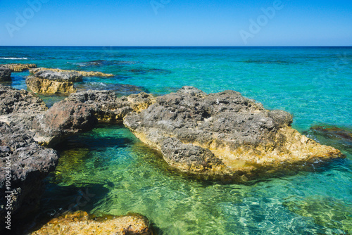 Photos The natural coast along the trekking route called Cammino del Salento