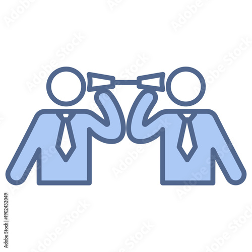 Communication Blue Icon