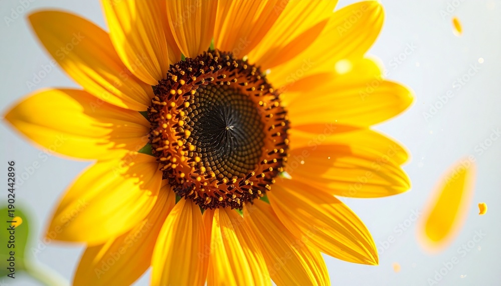 Obraz premium sunflower and bee