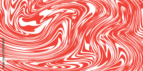 Black and white liquid texture. Watercolor hand drawn marbling illustration. Abstract vector background. Monochrome marble pattern.