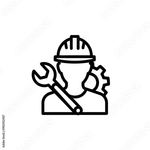 Labor Workers Solidarity Illustration outline