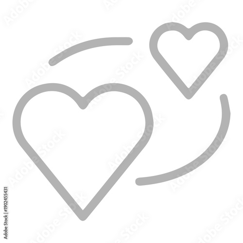 Heart Connection Icon