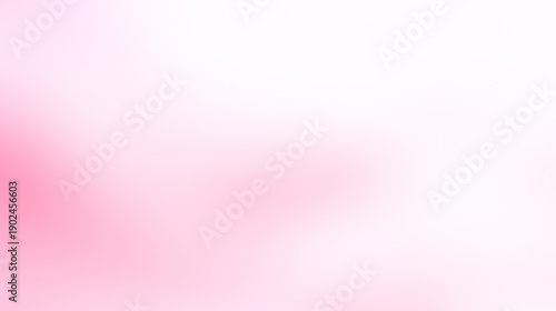 Soft Pink and White Gradient Background with Smooth Bokeh Effect and Subtle Light Blending