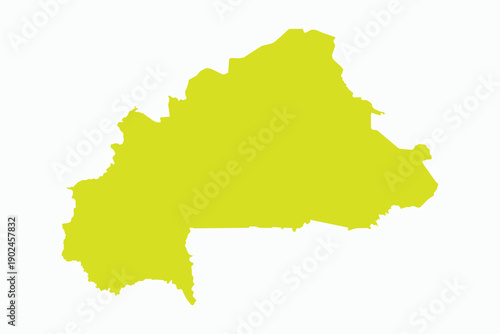 Foto Vector graphic artwork suitable for print and web containing flat detailed map o