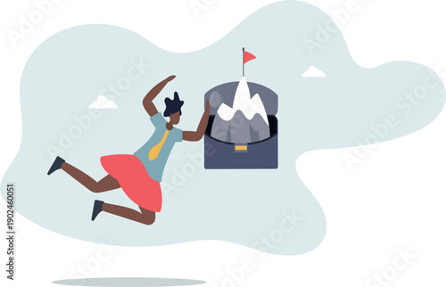 Perseverance, grit or persistence to push effort to success,life and employment of people.