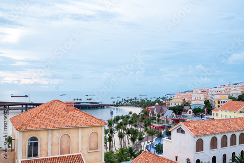 Sunset town in Phu Quoc island, Vietnam