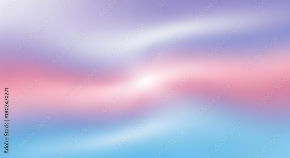 Obraz premium Abstract Gradient Background with Soft Pastel Colors and Light Rays.