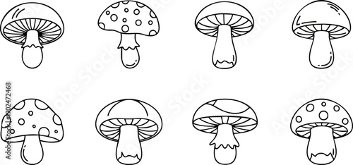 Abstract alien faces repeating pattern dark background futuristic concept