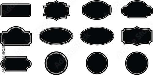 Ramadan kareem silhouette collection for islamic celebrations and fasting