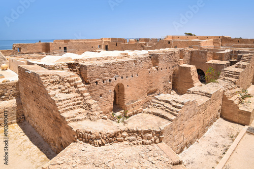 Borj El Kebir, also known as Borj Ghazi Mustapha, is a medieval fort in Houmt Souk on the island of Djerba, Tunisia.