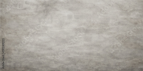 Aged vintage wallpaper design featuring a dark grunge paper texture with a rough gray concrete wall pattern and a blank dirty surface backdrop