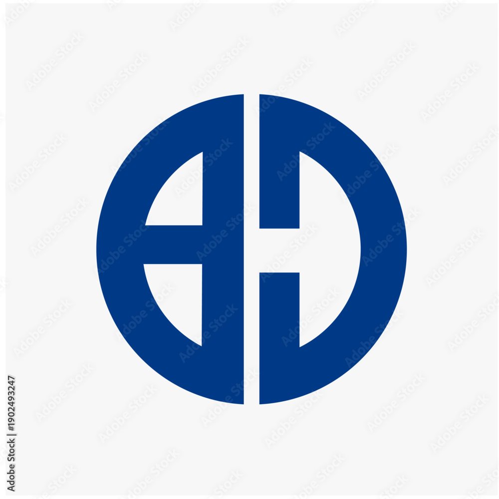 Obraz premium Blue Logo Symbol Icon Design Element.