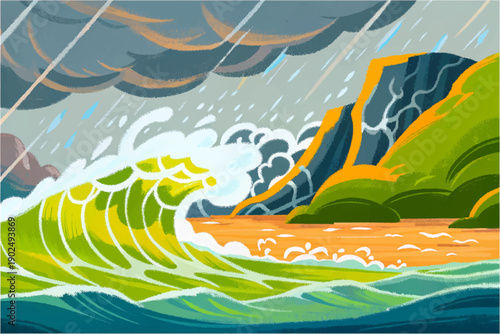 tidal waves ocean wave marine weather sea climate coastal environment nature water movement atmosphere forecast storm horizon outdoor geography natural phenomenon high tide