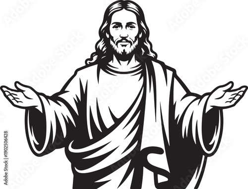 Jesus Christ Silhouette