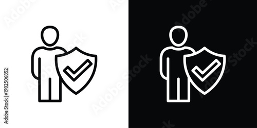 Integrity Icon Sheet Black And White