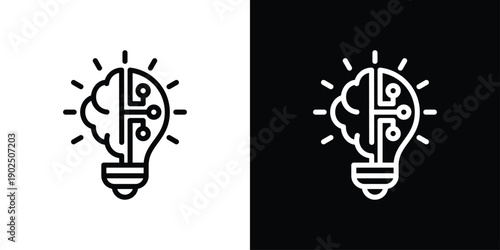 Innovate Icon Sheet Black And White