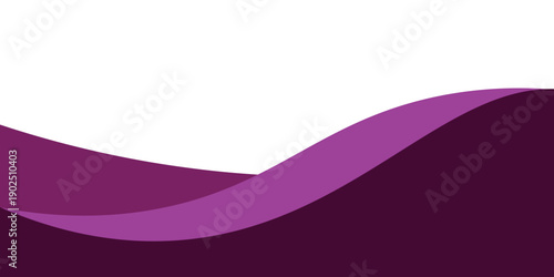 Curved Header and Footer Element Vector Illustrator