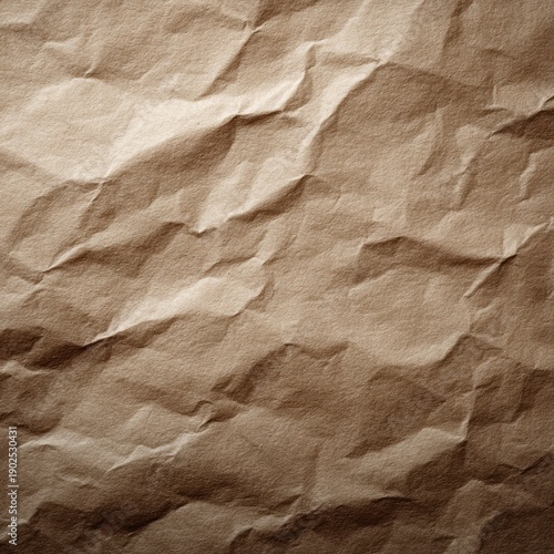 unrefined brown paper texture with natural creases