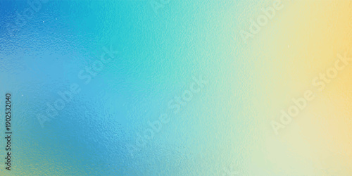 Abstract blurred gradient mesh background in blue and yellow colors of the Ukrainian national flag. Poster or banner template. vector illustration.
