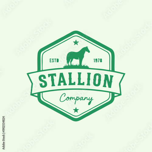 Vintage logo design set emblem