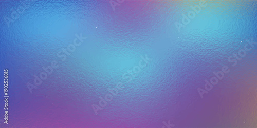 Holographic rainbow foil, Shiny metallic texture background vector.