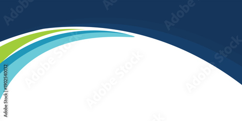 Modern abstract background with blue and green wave design. Perfect for corporate templates, business presentations, flyers, brochures, and digital banners. Clean, professional, and trending design