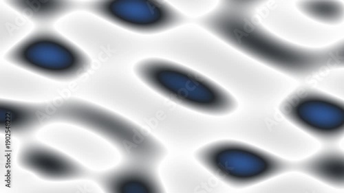 Wallpaper Mural Abstract Blue and White Organic Flowing Pattern Animation Torontodigital.ca