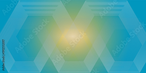 Digital abstract background hexagon lines on gray background. Futuristic digital network stripe line art design for poster, brochure, cover, website, banner. modern vector eps10