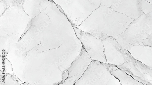 White marble with  grey veins surface abstract background. Decorative acrylic paint pouring rock marble texture. Horizontal natural grey abstract pattern.