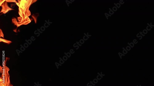 Wallpaper Mural Flames Dancing in Slow Motion 240fps Torontodigital.ca