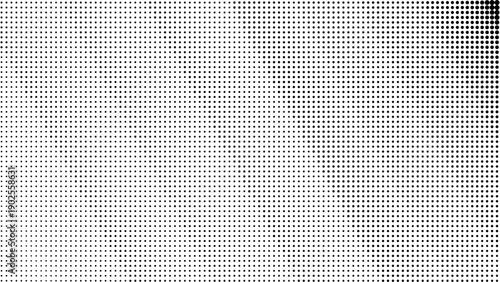 Halftone Dotted Background Vector Illustration