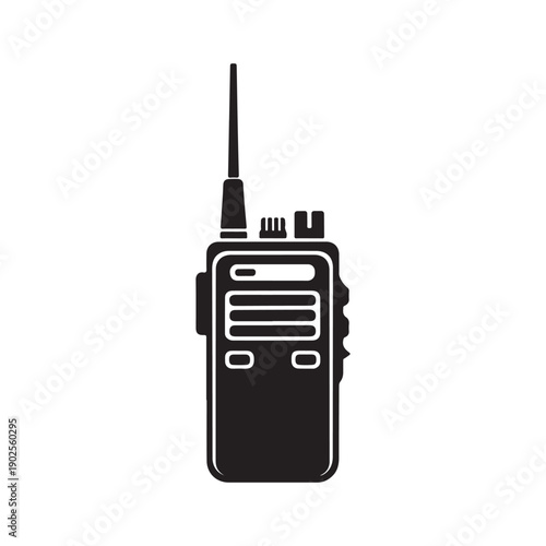 Walkie-talkie icon, a symbol of mobile communication